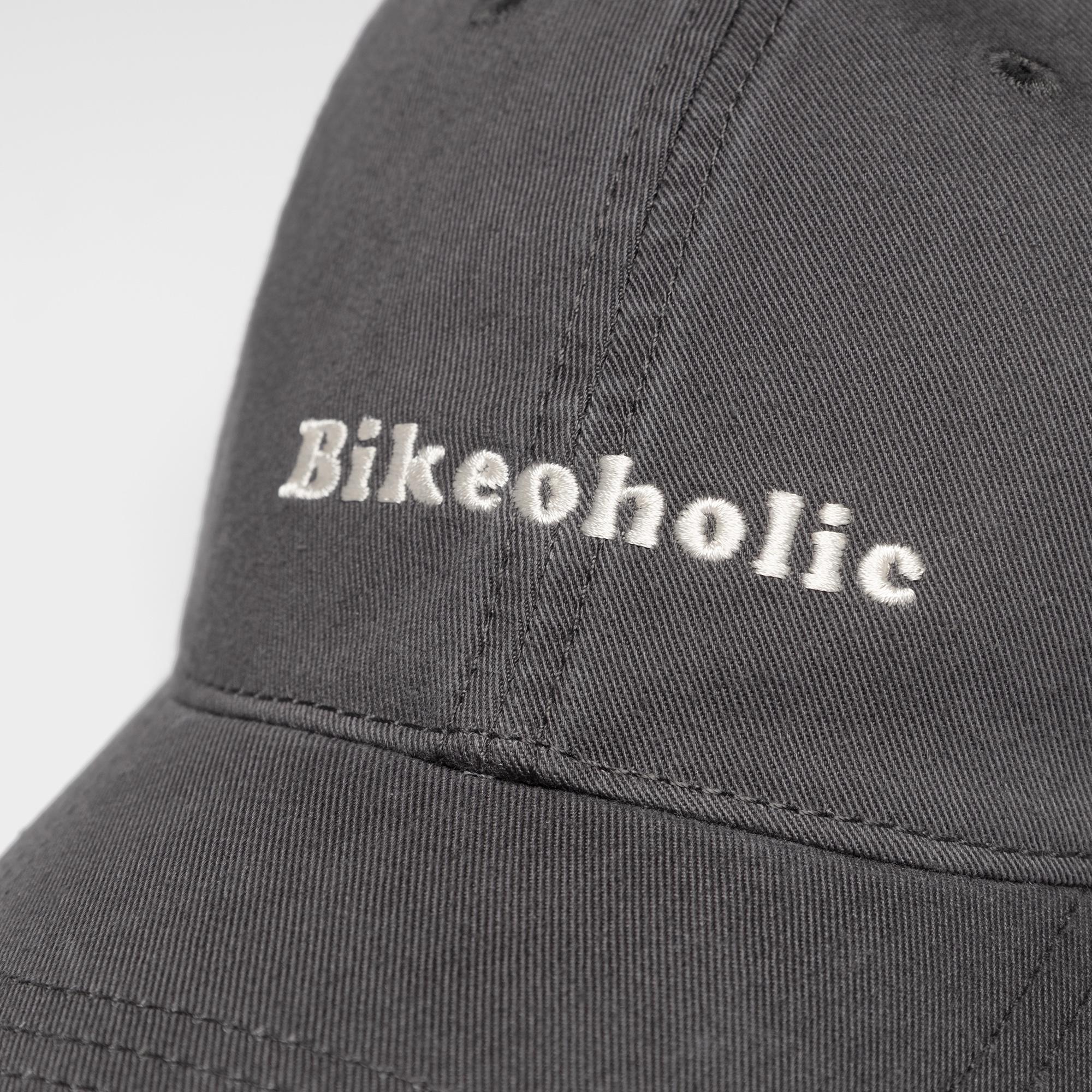 Dedicated Dark Grey Bikeoholik Cap Slussen Unisex dunkelgrau